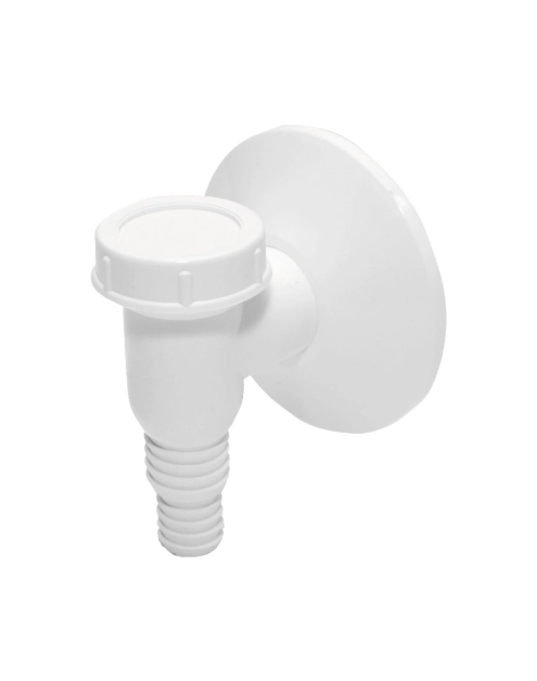 Zdjęcie: Syfon pralki natynkowy biały TYCNER