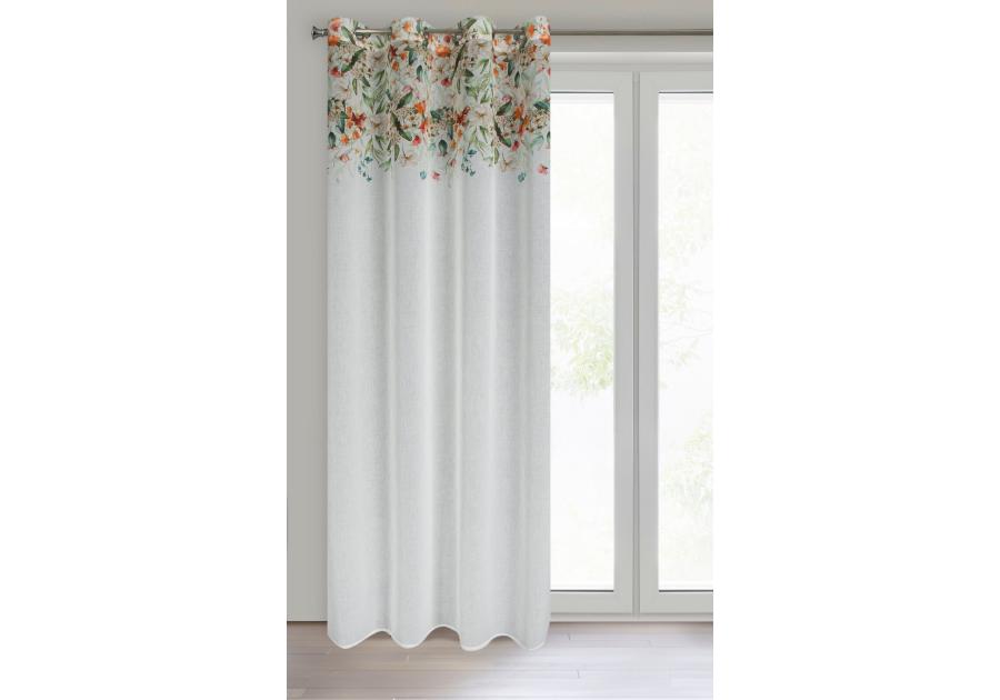 Zdjęcie: Zasłona gotowa Lora 140x250 cm biały EUROFIRANY