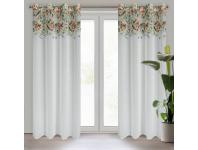 Zdjęcie: Zasłona gotowa Lora 140x250 cm biały EUROFIRANY