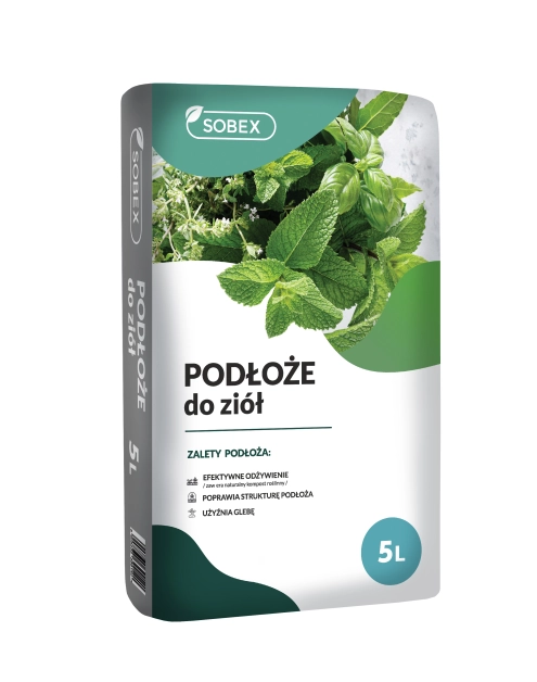 Zdjęcie: Podłoże do ziół 5 L SOBEX