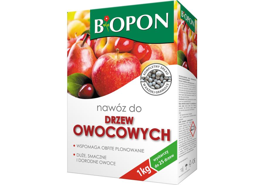 Zdjęcie: Nawóz do drzew owocowych 1 kg granulat BOPON