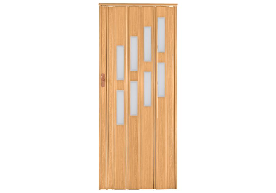 Zdjęcie: Drzwi harmonijkowe ST14A 86x202,5 cm buk STANDOM