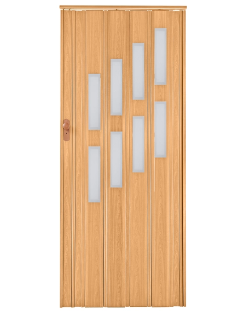 Zdjęcie: Drzwi harmonijkowe ST14A 86x202,5 cm buk STANDOM
