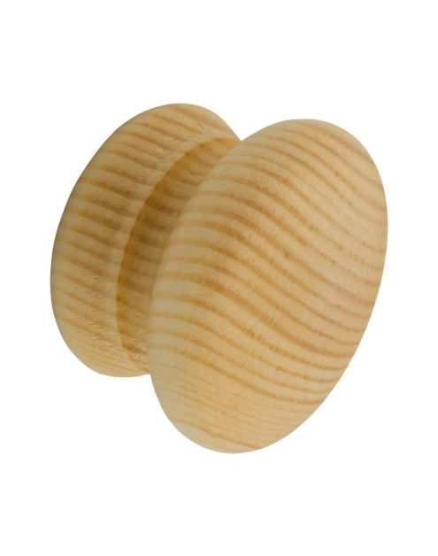 Zdjęcie: Gałka meblowa GD40 z mufą fi 40 drewno sosna GAMET