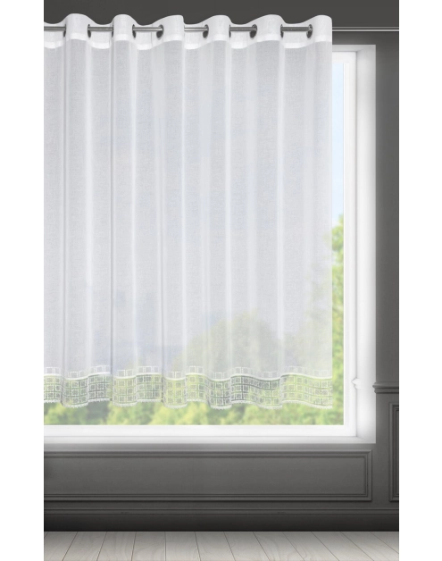 Zdjęcie: Firana gotowa Merida 300 x 150 cm biały EUROFIRANY