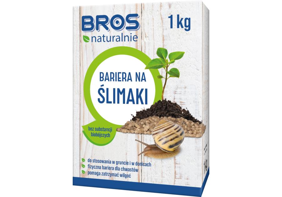 Zdjęcie: Preparat Bariera na ślimaki 1 kg BROS NATURALNIE