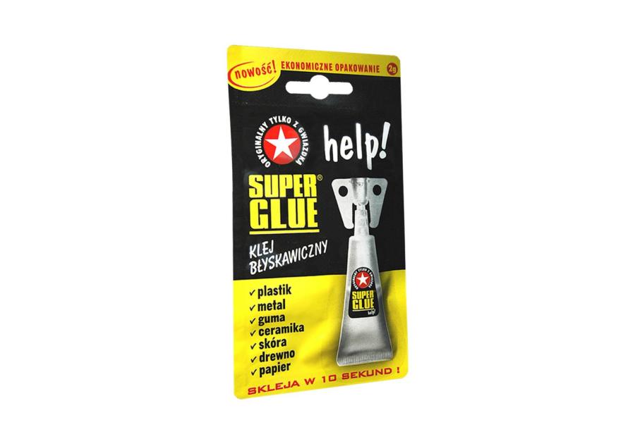 Zdjęcie: Klej Super Glue 2 g HELP