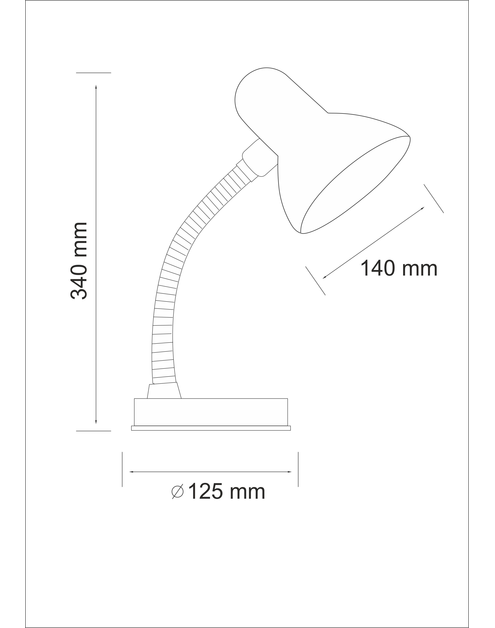 Zdjęcie: Lampa LED Tami 5 W czarna POLUX