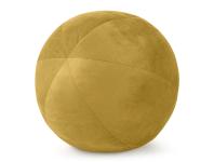 Zdjęcie: Poduszka dekoracyjna w formie kuli Gaja 24 cm musztardowa EUROFIRANY