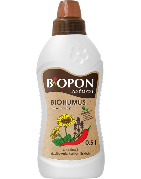 Zdjęcie: Biohumus uniwersalny w płynie 0,5 L BIOPON