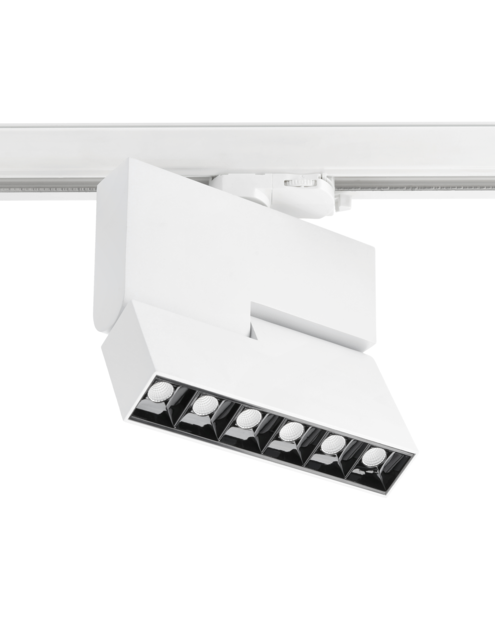 Zdjęcie: Oprawa LED do szynoprzewodu Sierra 18 W biała GTV