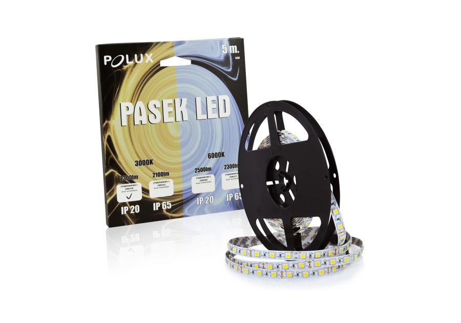 Zdjęcie: Pasek LED  45W 12V 5 m IP20 POLUX