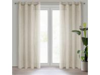 Zdjęcie: Firana gotowa Amanda 140x250 cm beżowy EUROFIRANY