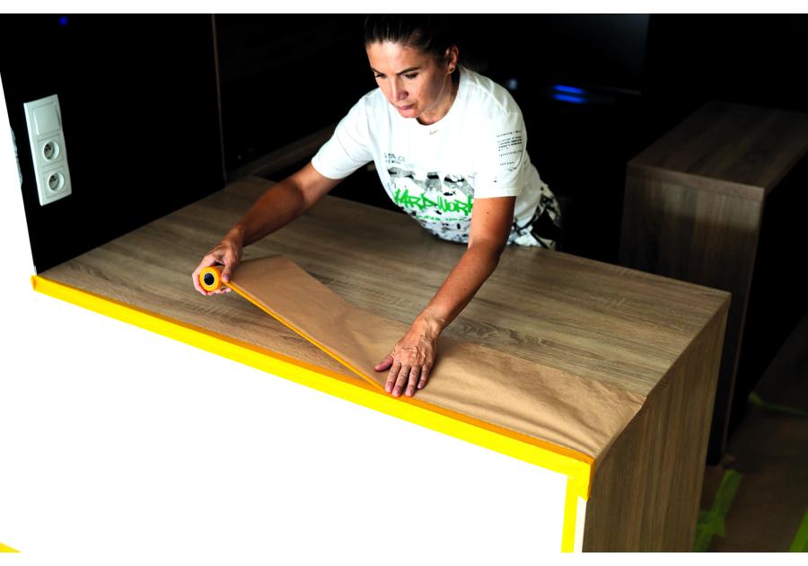 Zdjęcie: Papier ochronny z taśmą washi 300 mm x 20 m PERFECT