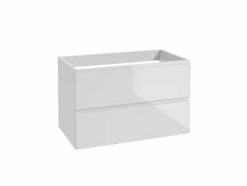 Szafka Modus 80 cm lakierowana biały połysk mdf DEFTRANS