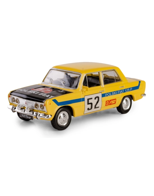 Zdjęcie: Model metalowyPrl Fiat 125P Rally Fh02A żółty DAFFI