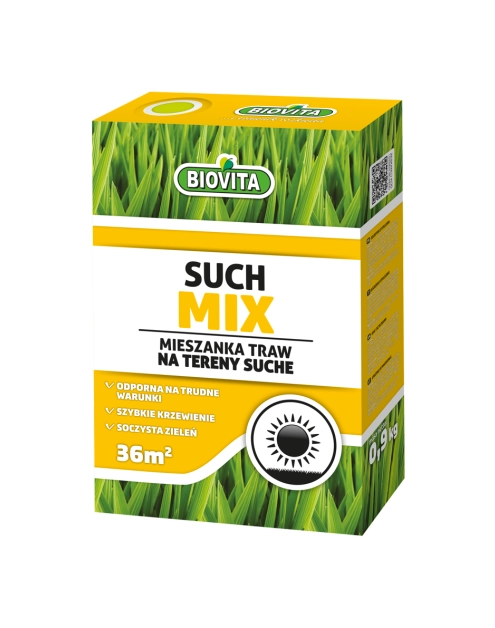 Zdjęcie: Mieszanka nasion traw suchmix 0,9 kg BIOVITA