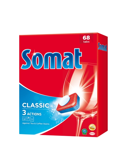 Zdjęcie: Tabletki do zmywarki 68 szt Classic SOMAT