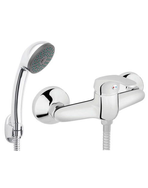 Zdjęcie: Bateria natryskowa ścienna Basic, chrom FERRO