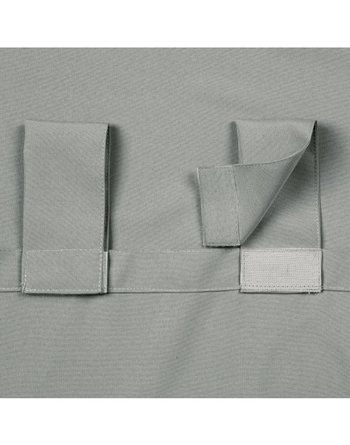 Zdjęcie: Wodoodporna srebrna zasłona tarasowa Garden 155x220 cm EUROFIRANY