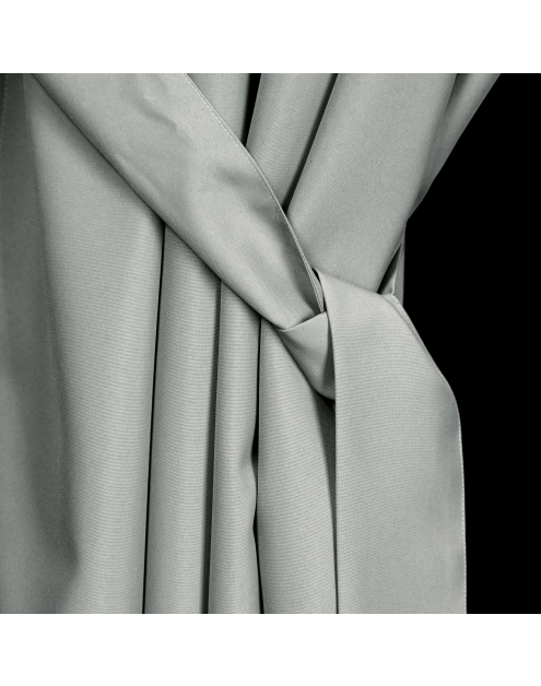 Zdjęcie: Wodoodporna srebrna zasłona tarasowa Garden 155x220 cm EUROFIRANY