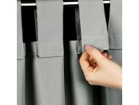 Zdjęcie: Wodoodporna srebrna zasłona tarasowa Garden 155x220 cm EUROFIRANY