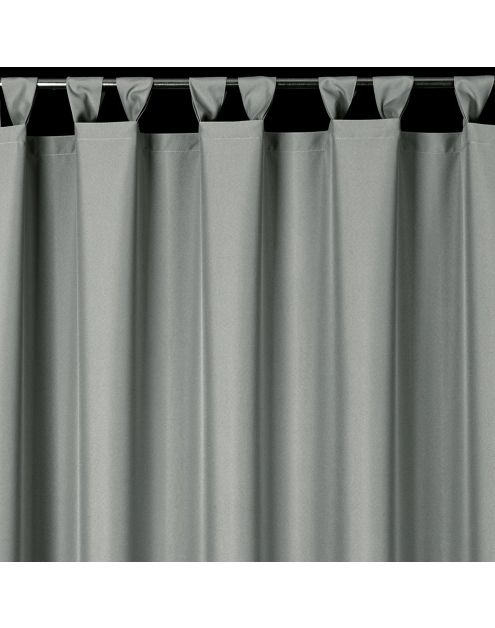 Zdjęcie: Wodoodporna srebrna zasłona tarasowa Garden 155x220 cm EUROFIRANY