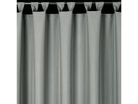 Zdjęcie: Wodoodporna srebrna zasłona tarasowa Garden 155x220 cm EUROFIRANY