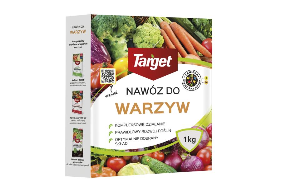 Zdjęcie: Nawóz gran do warzyw z mikroskładnikami 1 kg TARGET