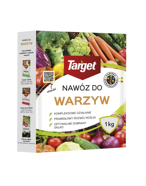 Zdjęcie: Nawóz gran do warzyw z mikroskładnikami 1 kg TARGET