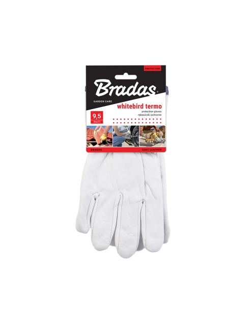Zdjęcie: Rękawice ochronne Whitebird Termo skóra kozia z podszewką, rozmiar 10,5 BRADAS