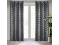 Zdjęcie: Zasłona gotowa D91 Poli 140 x 250 cm grafitowy EUROFIRANY