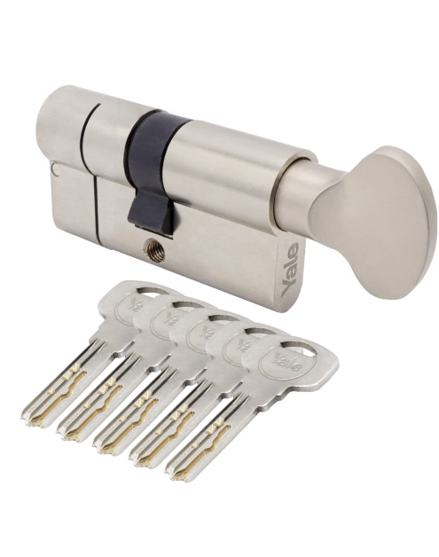 Zdjęcie: Wkładka z gałką Y2100 40/40G satyna YALE