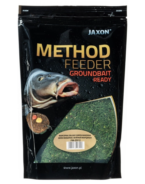 Zdjęcie: Zanęta method feeder ready 750 g marcepan zielony JAXON
