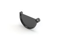 Zdjęcie: Denko rynny uniwersalne 125 mm grafit GAMRAT