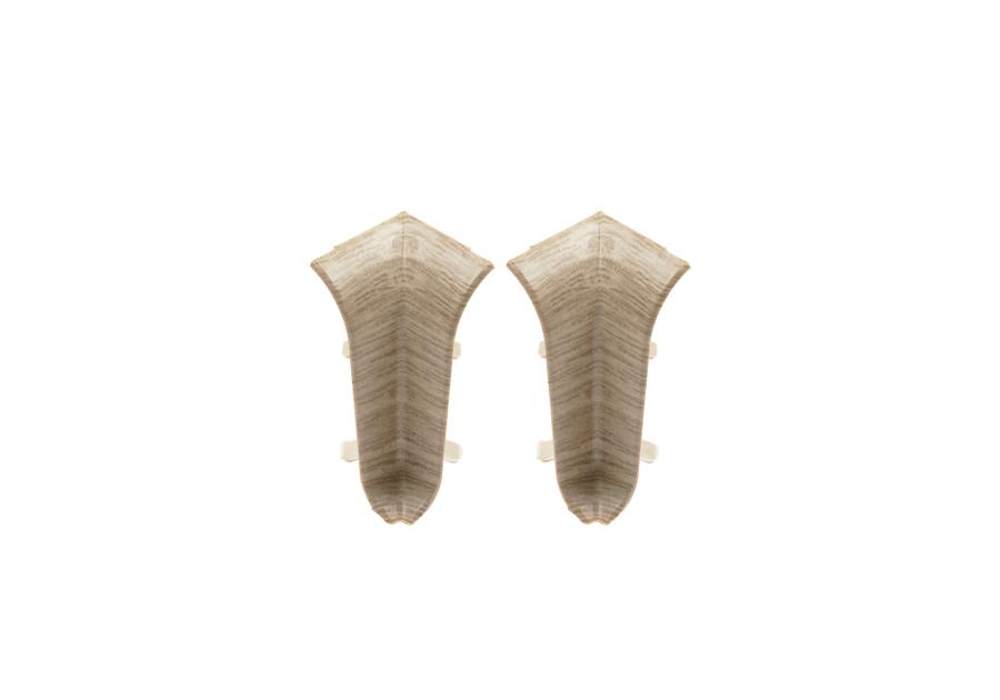 Zdjęcie: Zakończenia do listwy przypodłogowej Classic narożnik wewnętrzny 2 sztuki Dąb Yokohama Mat CEZAR