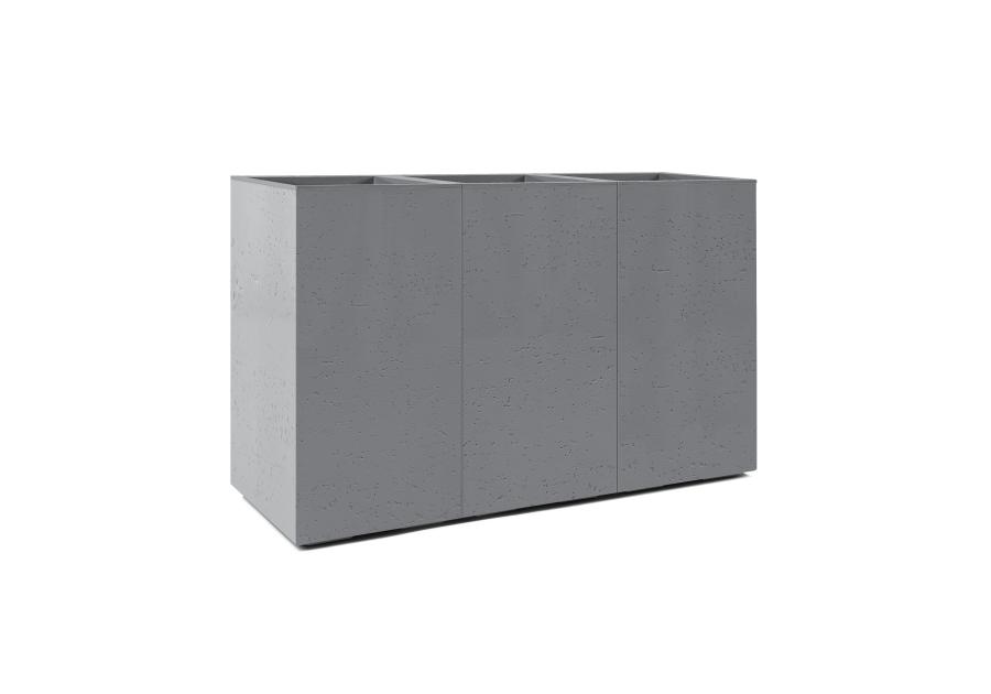 Zdjęcie: Kwietnik Karo 900x300x600 mm beton recycled, szary LAMELA