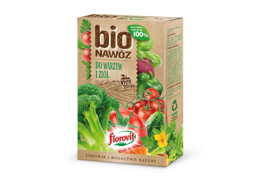Zdjęcie: Bionawóz granulowany do warzyw i ziół 1,1 L FLOROVIT