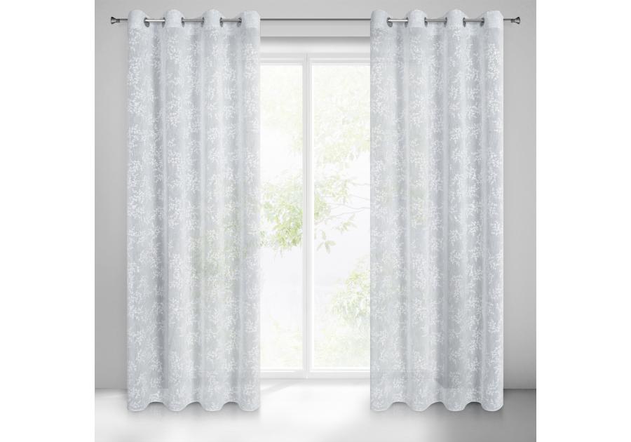 Zdjęcie: Zasłona gotowa Amber 140x250 cm szary EUROFIRANY