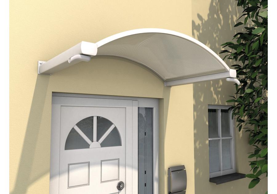 Zdjęcie: Zadaszenie Rondo NO białe 1600x900x300 mm PC kom 6 mm GUTTA