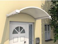 Zdjęcie: Zadaszenie Rondo NO białe 1600x900x300 mm PC kom 6 mm GUTTA