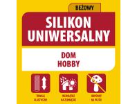 Zdjęcie: Silikon uniwersalny 280 ml beżowy SOUDAL
