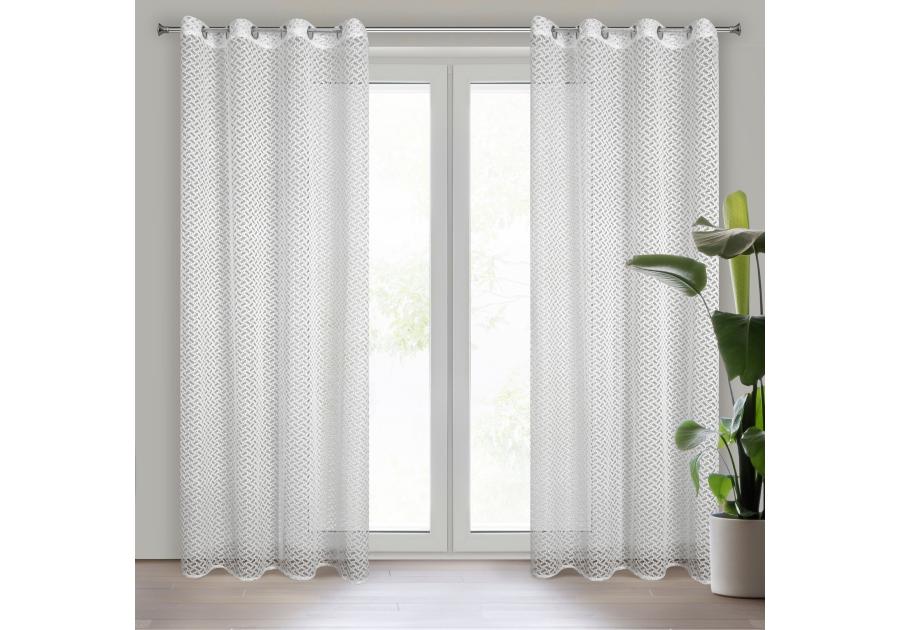 Zdjęcie: Firana gotowa Lily 140x250 cm biały EUROFIRANY