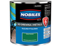 Zdjęcie: Farba ftalowa do drewna i metalu Ftalonal 0,25 L zielony soczysty półpołysk NOBILES