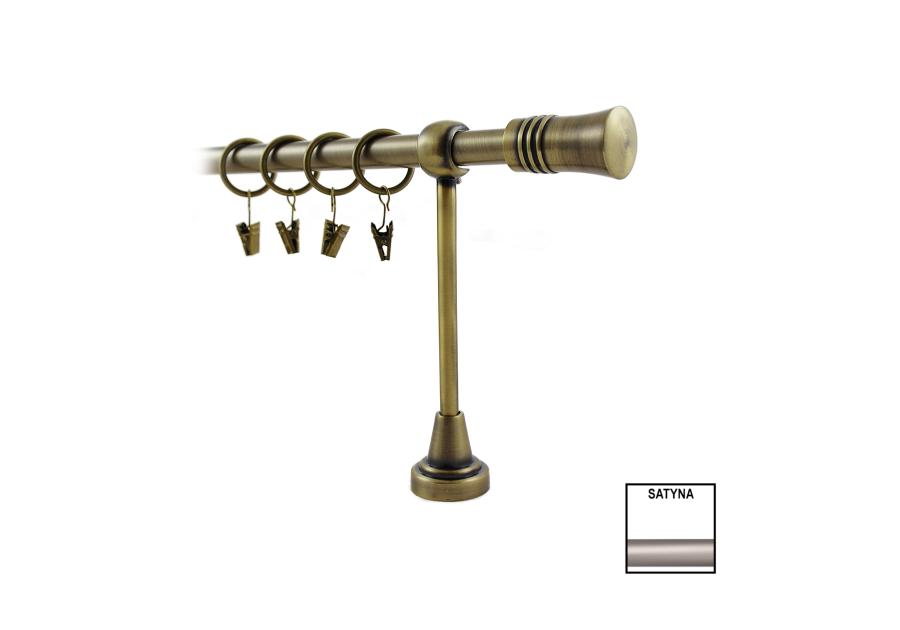 Zdjęcie: Karnisz Hefajstos Plus fi 16 mm - 160 cm cylinder satyna KARWEL