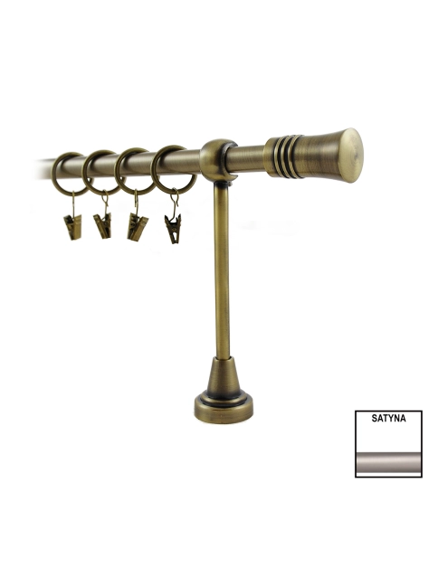 Zdjęcie: Karnisz Hefajstos Plus fi 16 mm - 160 cm cylinder satyna KARWEL