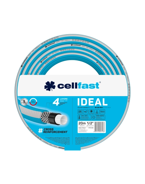 Zdjęcie: Wąż ogrodowy 4 warstwowy cellPRO 1/2" 20 m CELLFAST