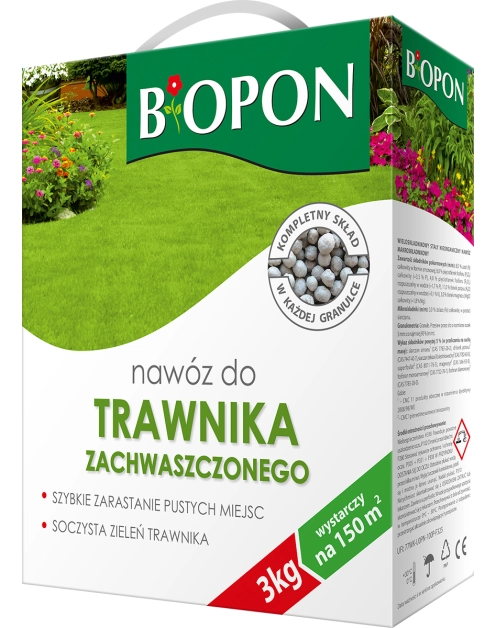 Zdjęcie: Nawóz do trawnika zachwaszczonego 3 kg BOPON