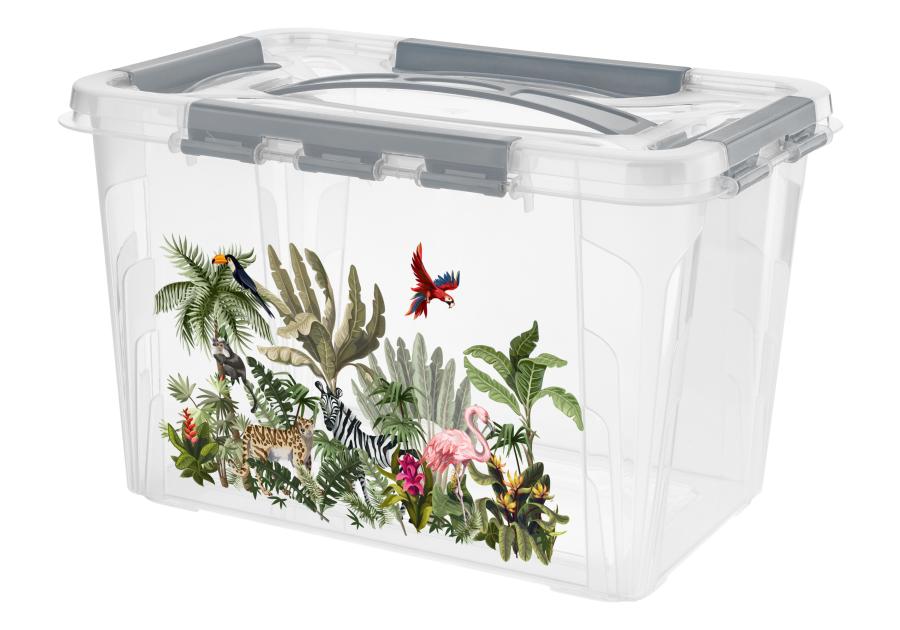 Zdjęcie: Pojemnik Lina Jungel 6,6 L kosmiczny szary KEEEPER