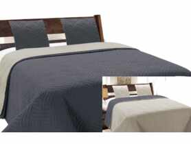 Narzuta Vigo II 180x220+2/40 cm 010 dark grey-silver EUROMAT